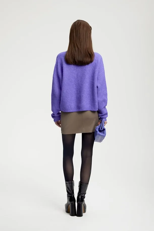 AlphaGZ Short Cardigan - Purple Opulence Melange