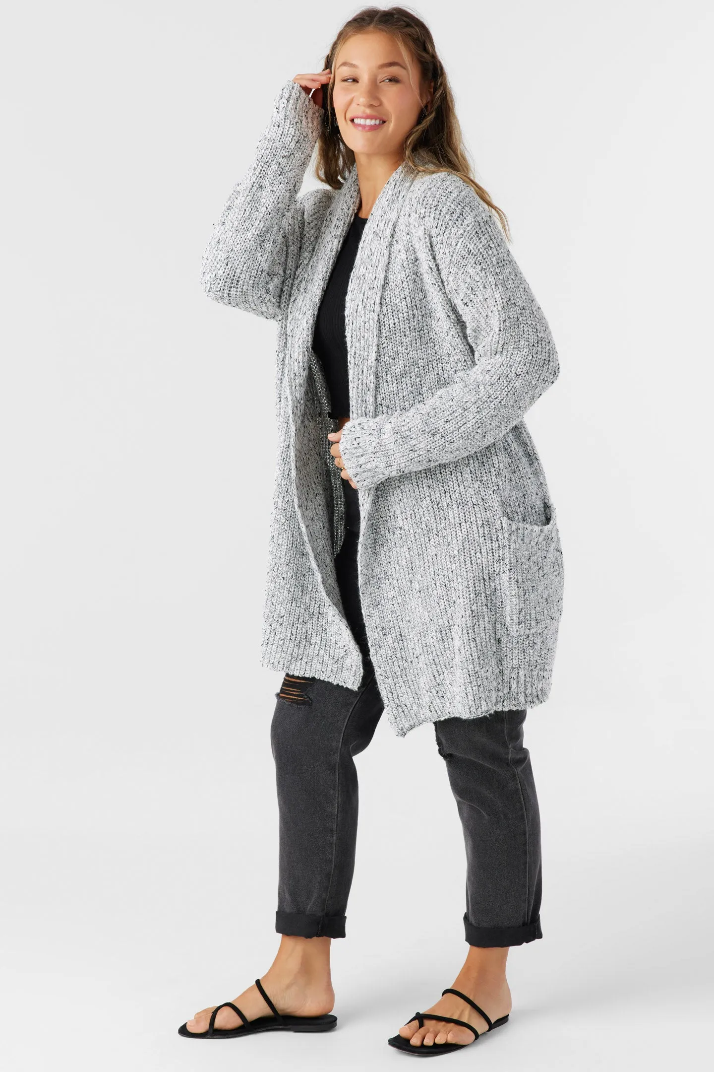 AMARA LONG CARDIGAN SWEATER