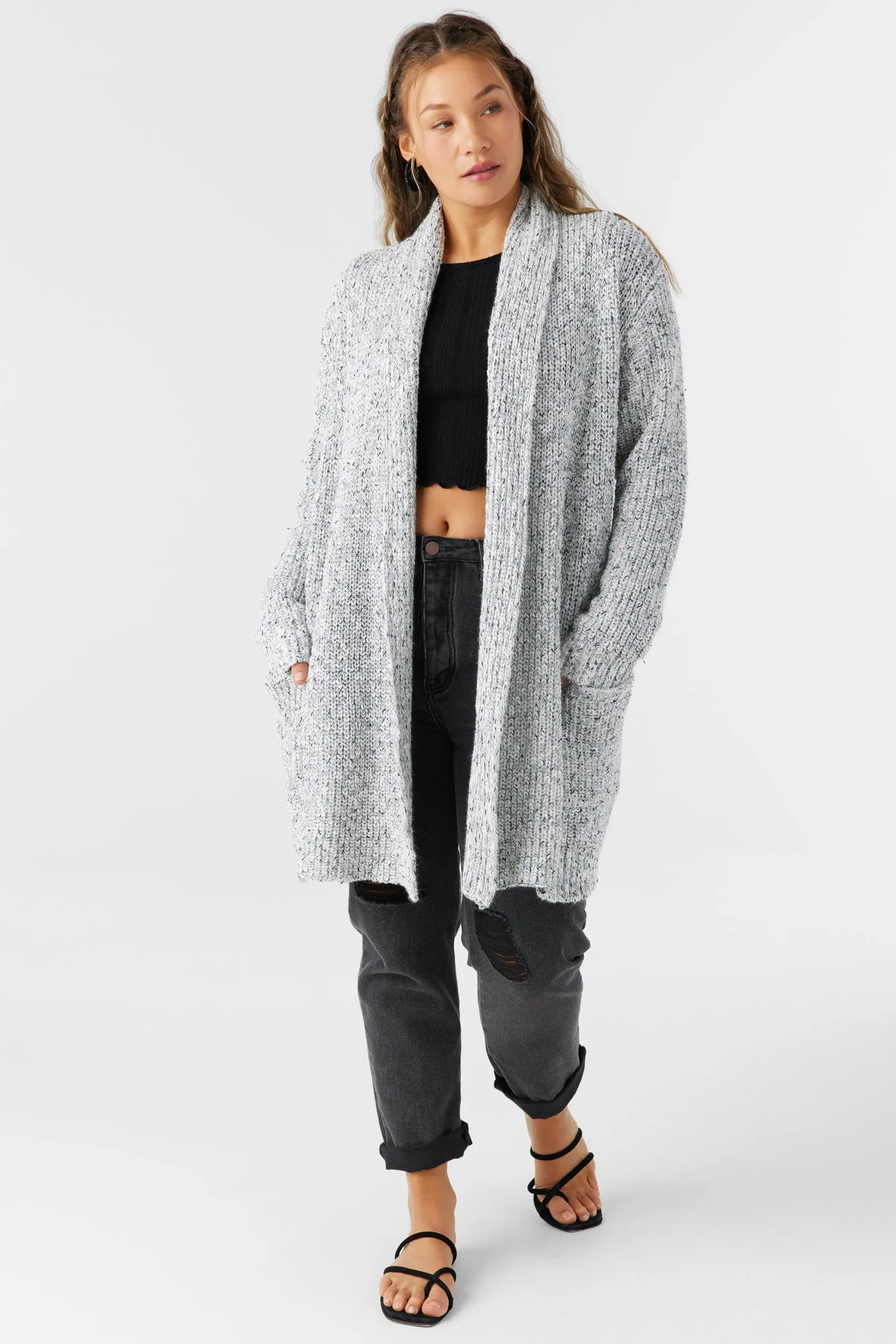 AMARA LONG CARDIGAN SWEATER