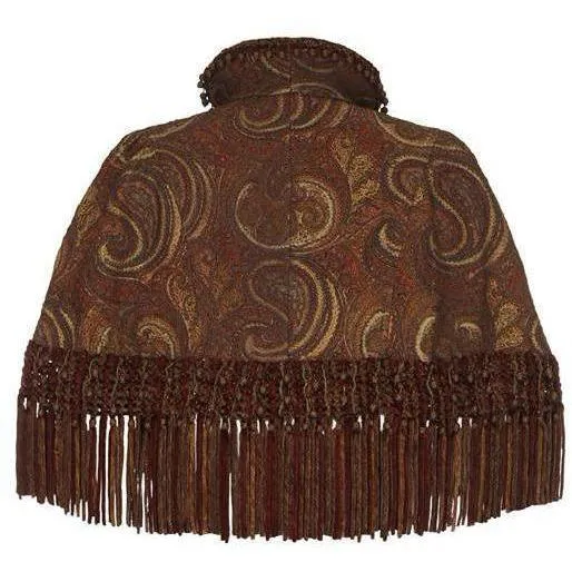 ARCHIVE - Victorian Embroidered Paisley Cape