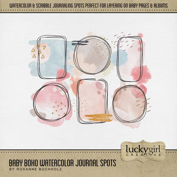 Baby Boho Add-On Digital Scrapbook Bundle