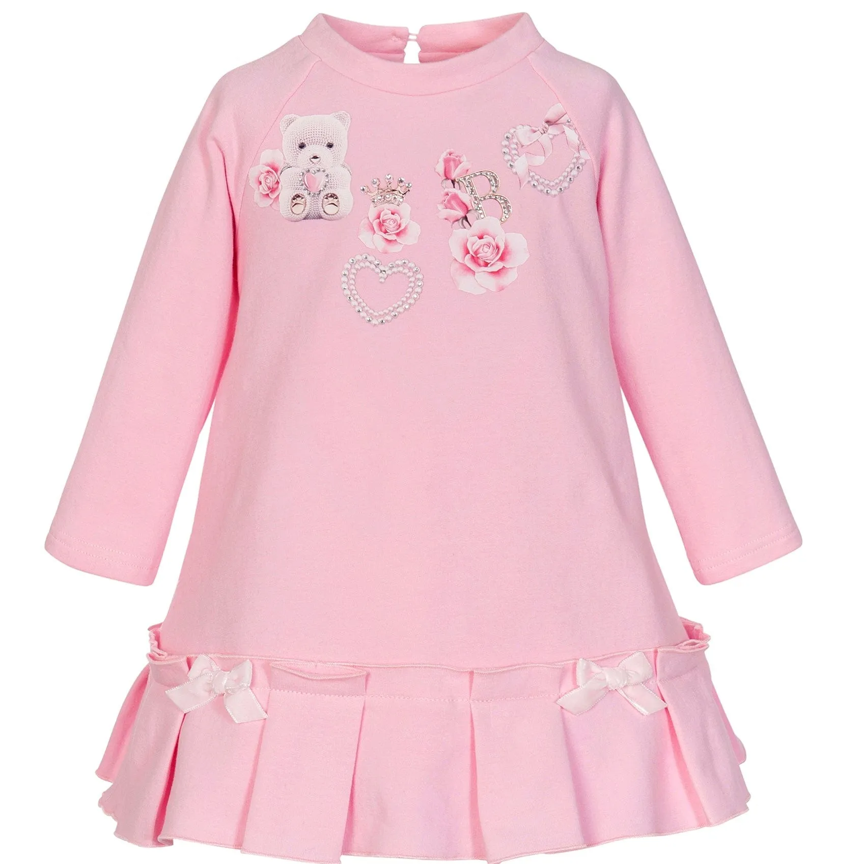 BALLOON CHIC - Jersey Teddy Bear - Pink