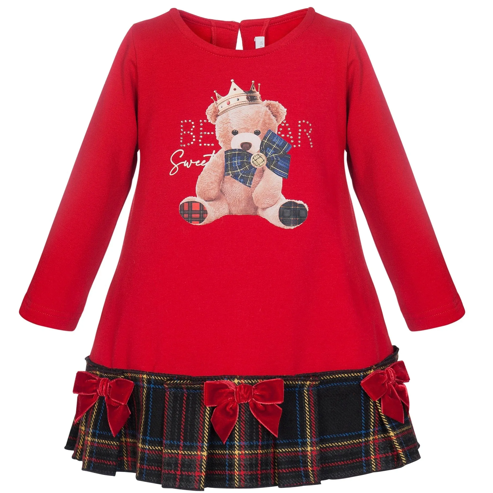 BALLOON CHIC - Jersey Teddy Bear - Red