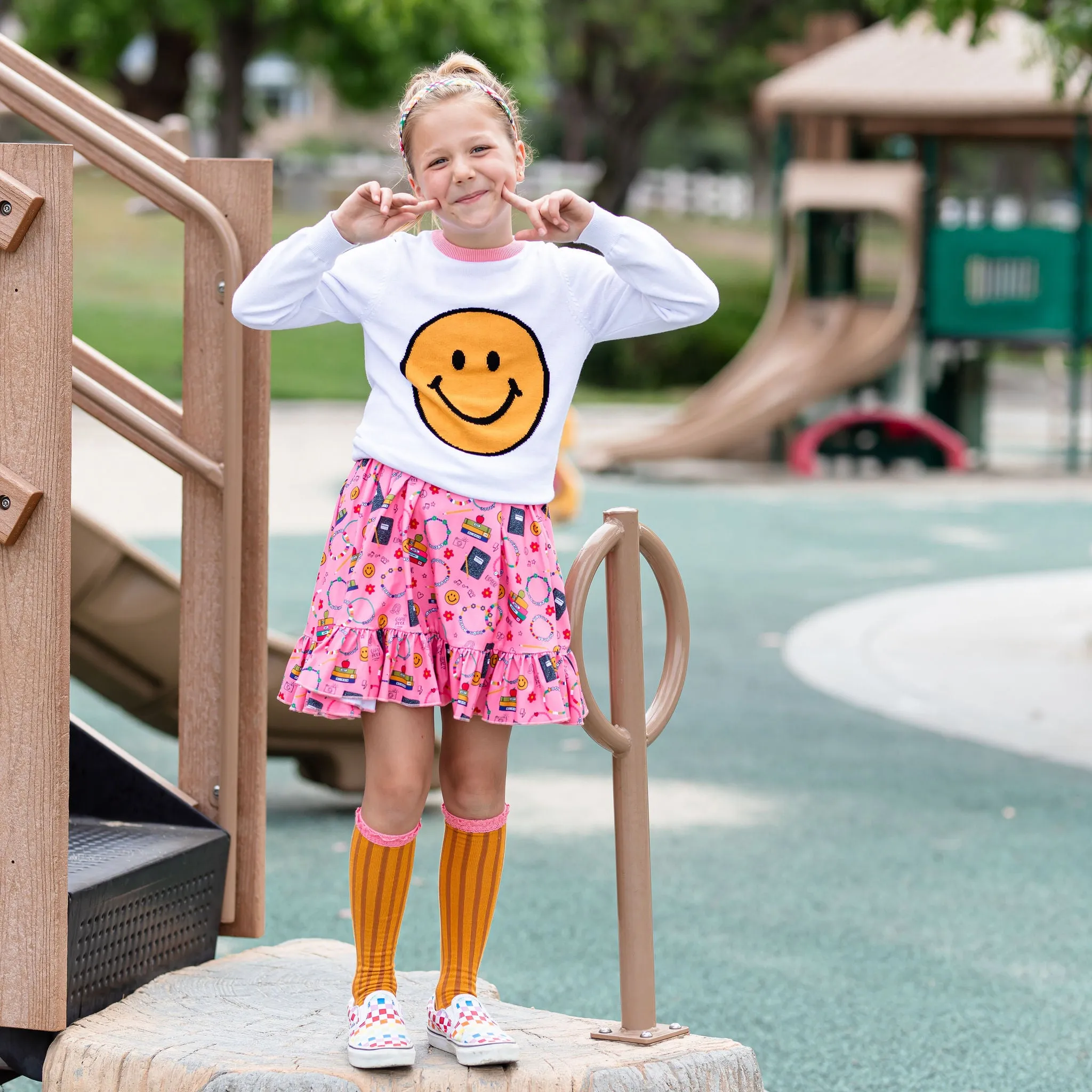 Be Happy Pullover Sweater