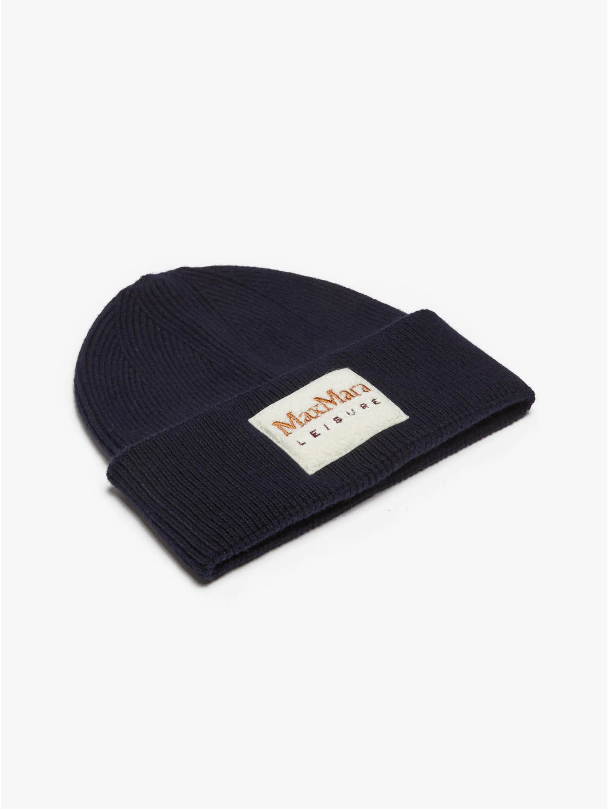 Berretto con Logo Grigio Blu