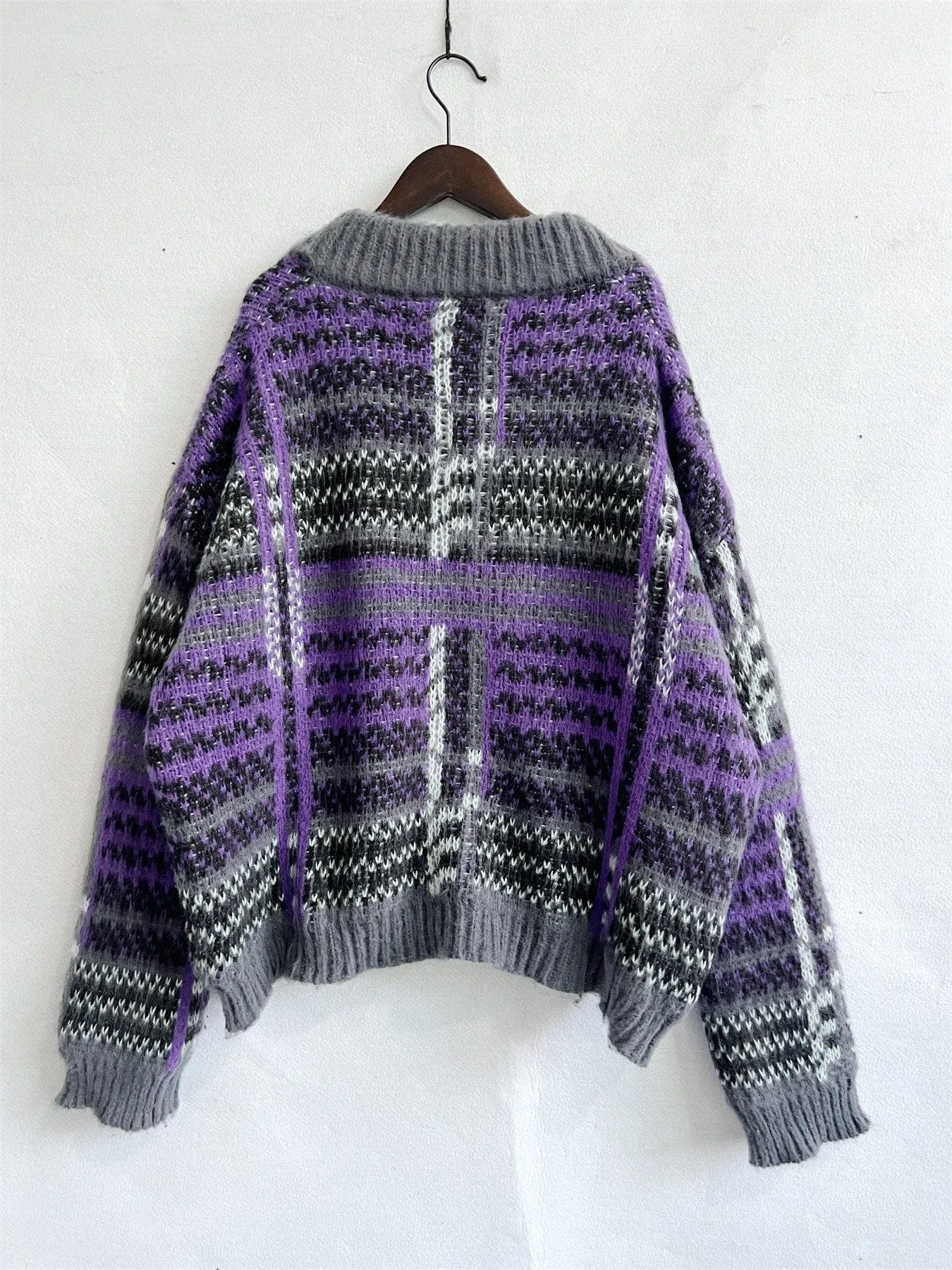 Birdie Striped Cardigan Sweater