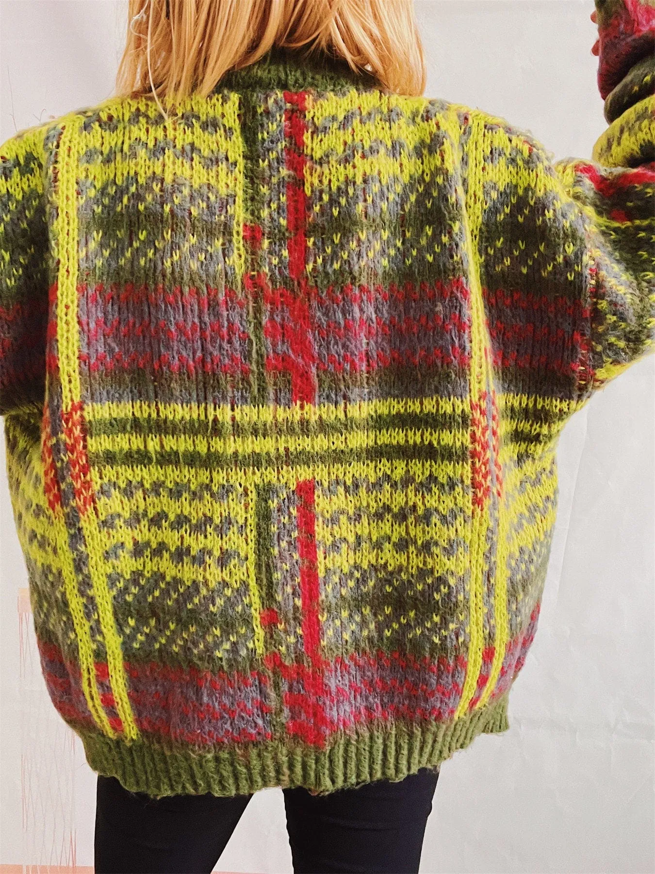 Birdie Striped Cardigan Sweater