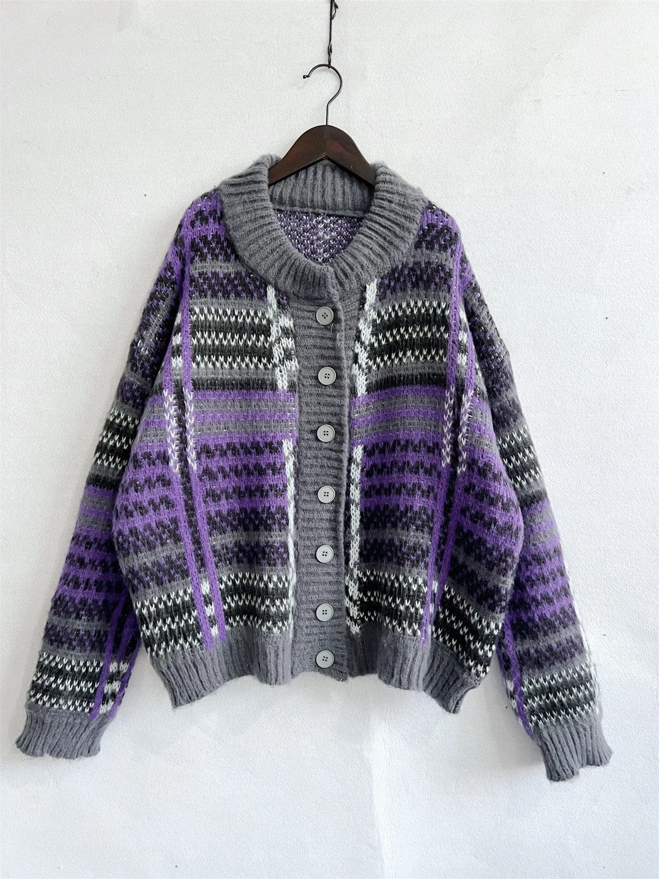 Birdie Striped Cardigan Sweater