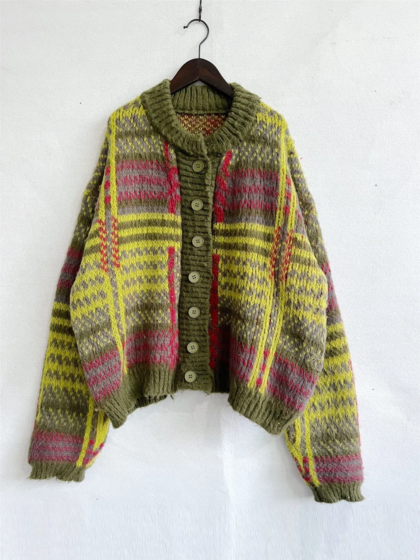 Birdie Striped Cardigan Sweater