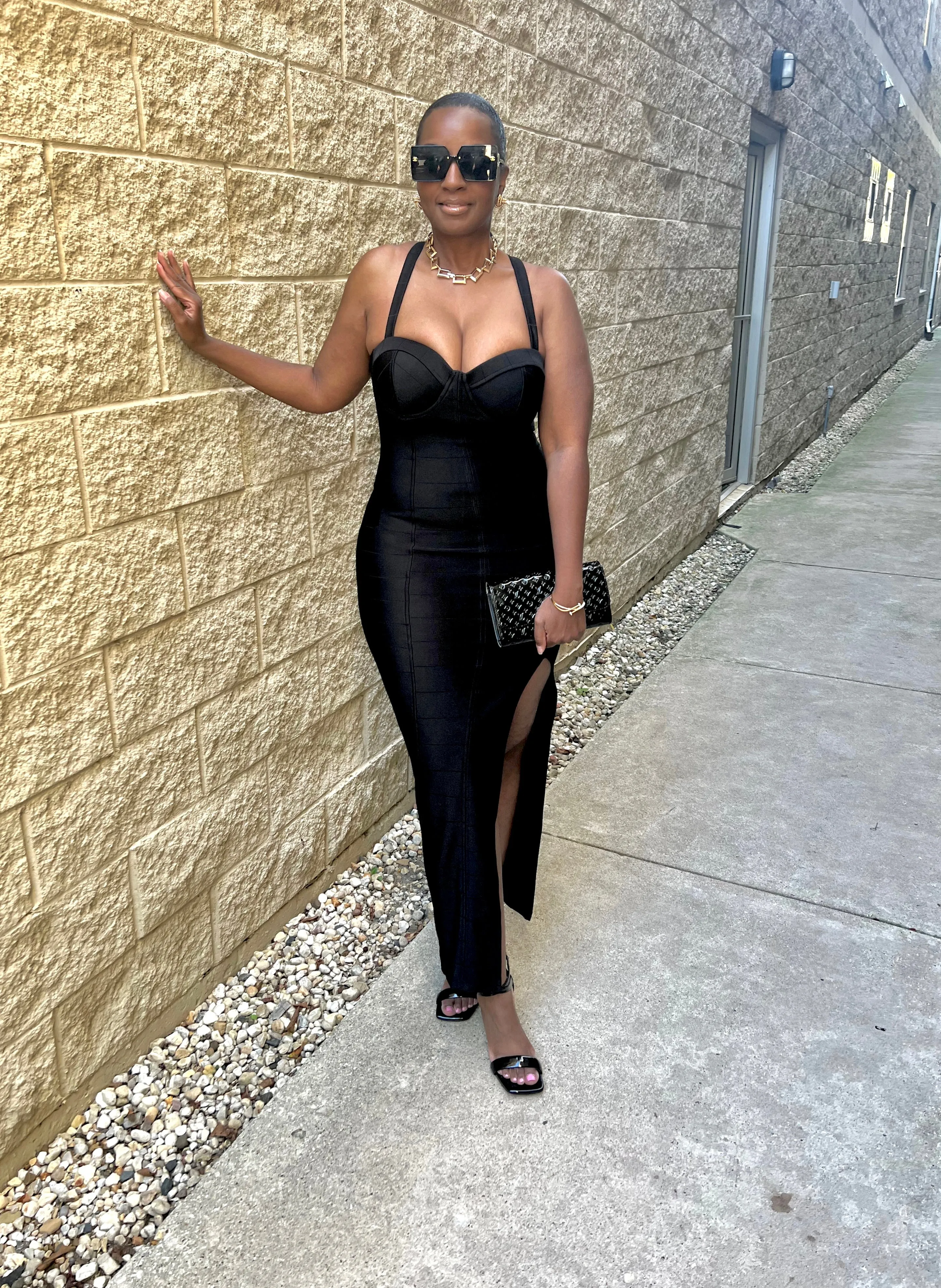 Black Curve Dress