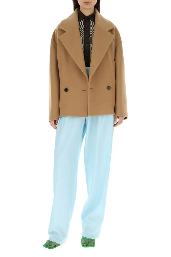 BOTTEGA VENETA | Camel cashmere coat