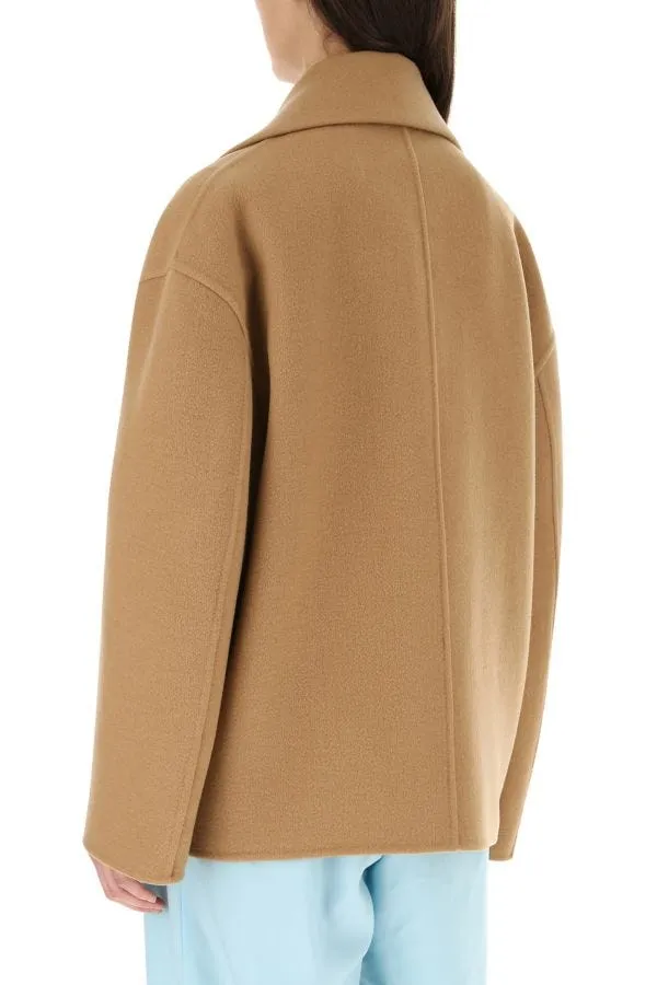 BOTTEGA VENETA | Camel cashmere coat