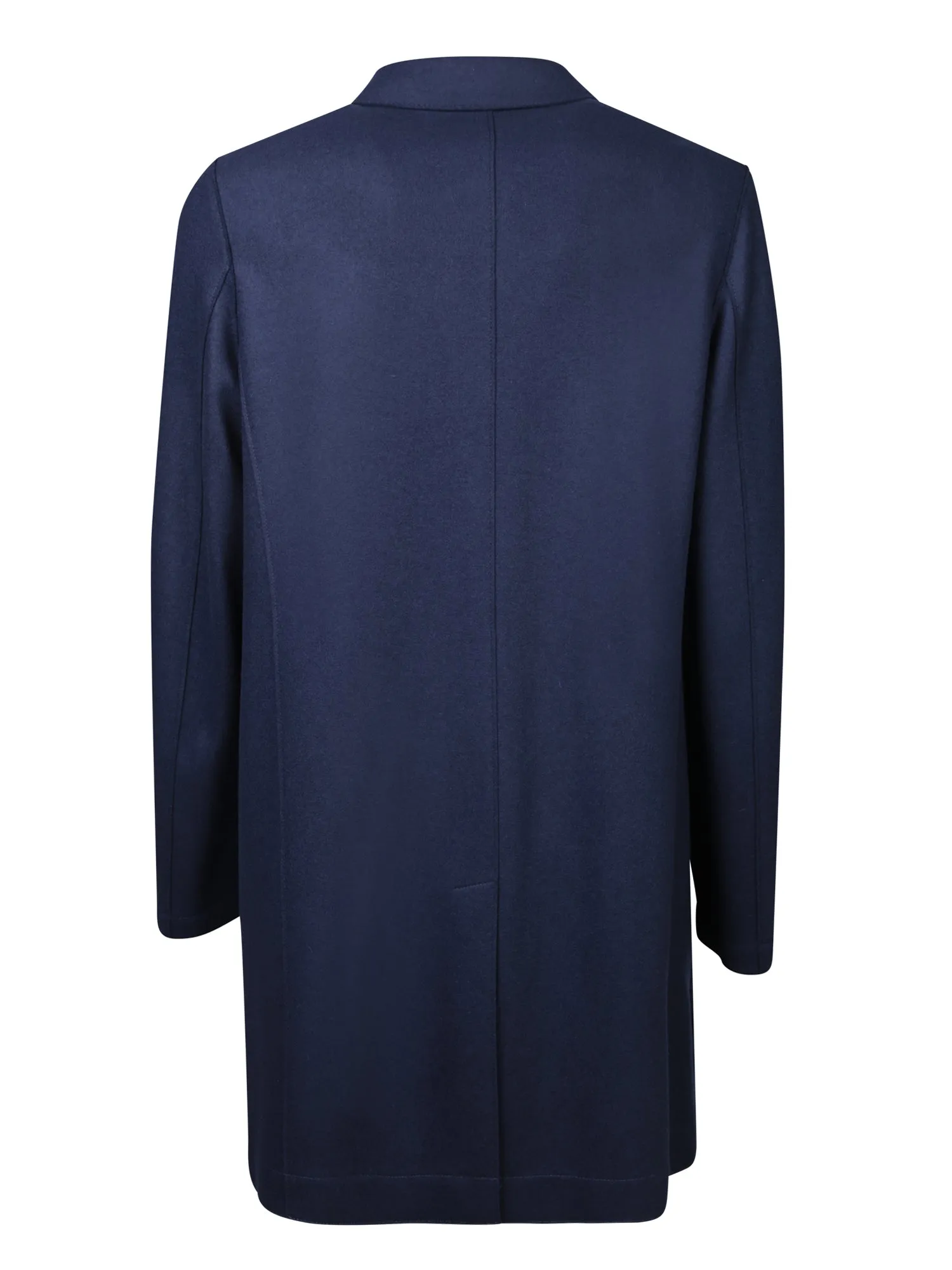 Boxy cashmere blue coat