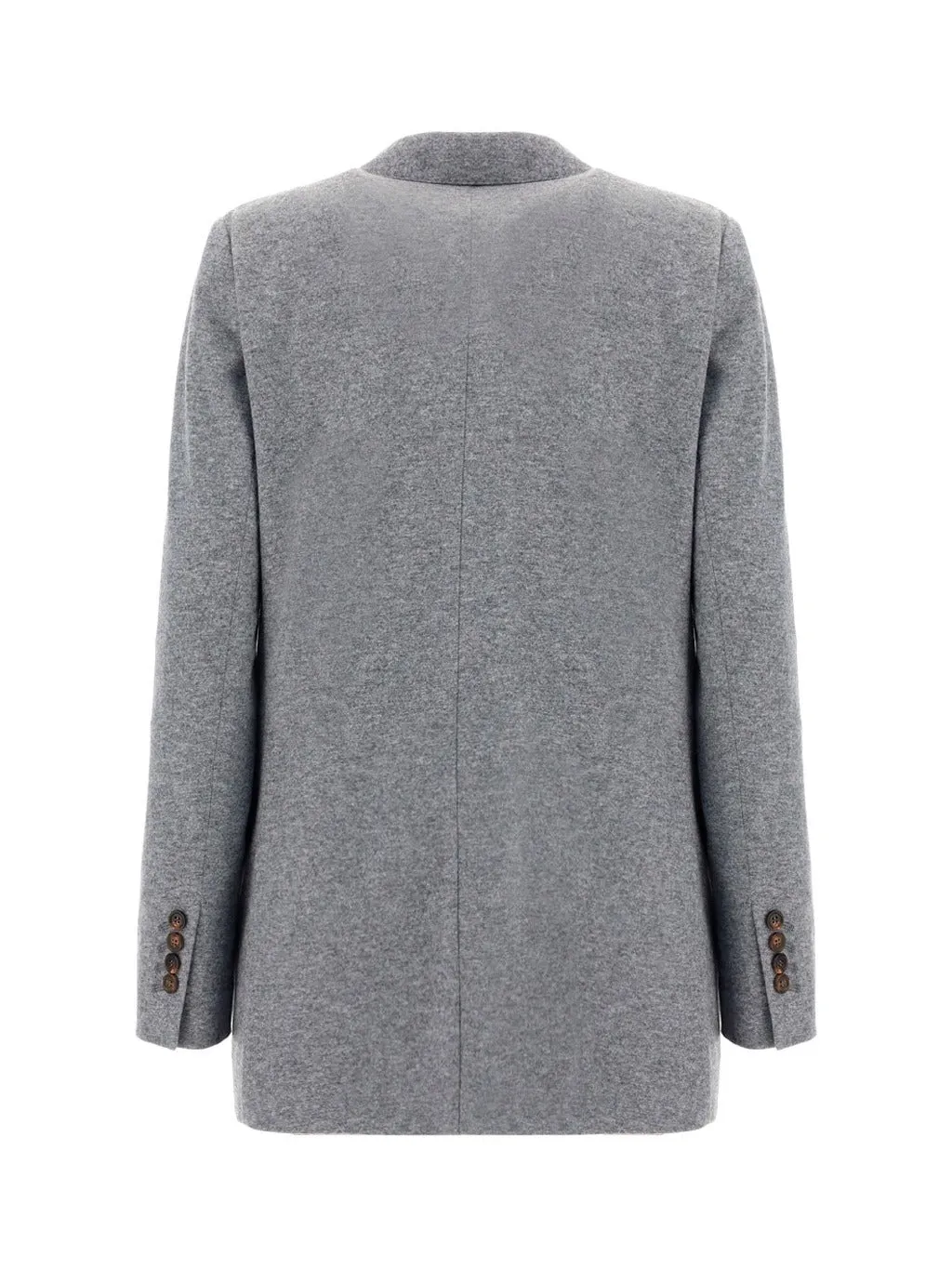Brunello Cucinelli Longline Single-Breasted Coat