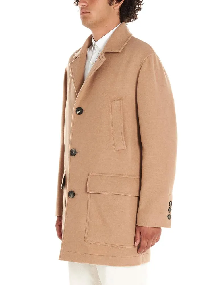 Brunello Cucinelli Oversize Buttoned Coat