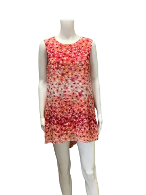 Calvin Klein Orange Floral Tunic Top  Size: XS