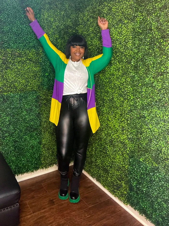 CARNIVAL QUEEN Open Cardigan