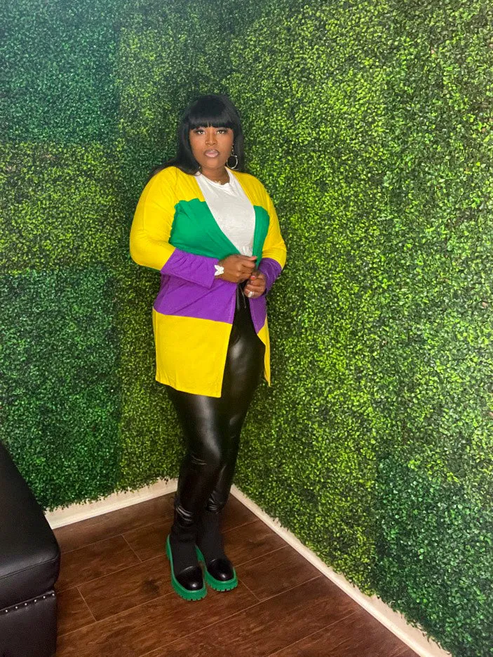 CARNIVAL QUEEN Open Cardigan