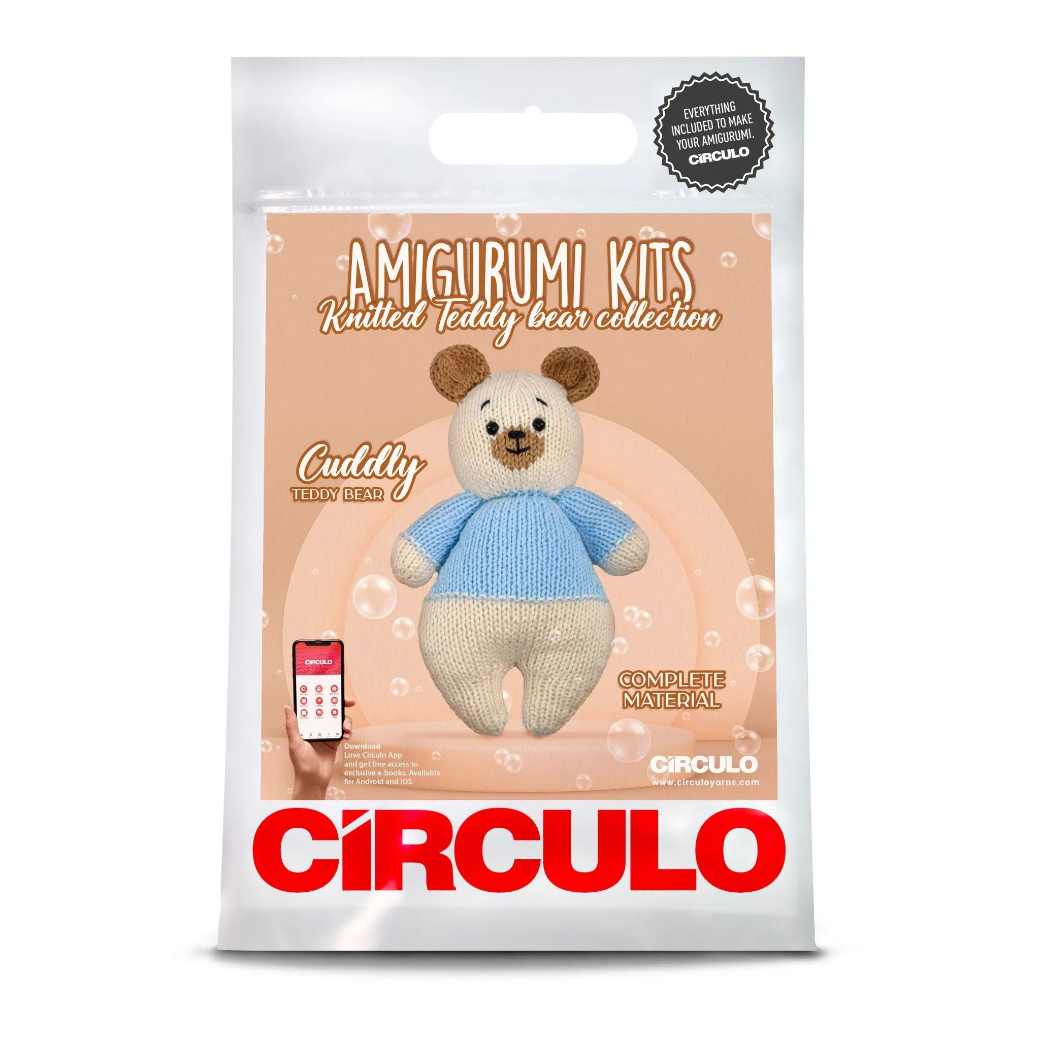 Circulo Amigurumi Kits - Knitted Teddy Bear Collection