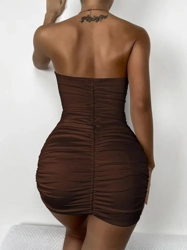 Colorblock Bodycon Dress