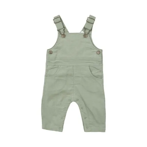 Corduroy Classic Baby Overall: Sage