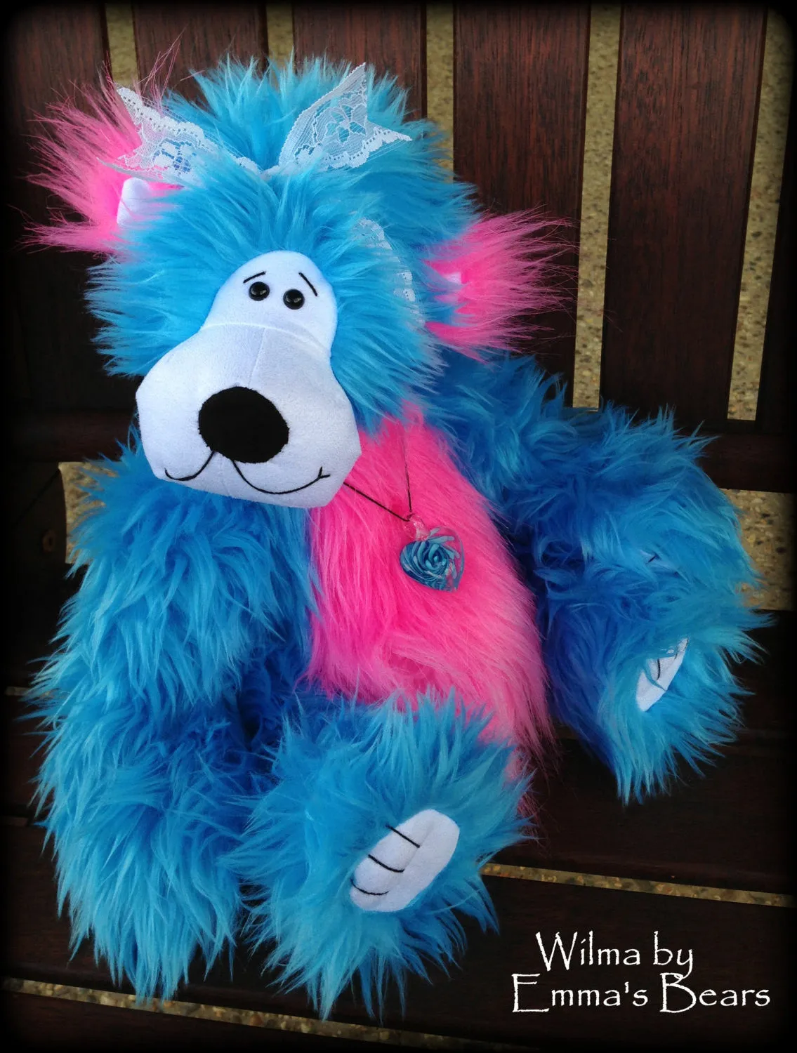 Digital PATTERN - 14" Chubby Cheek Bear