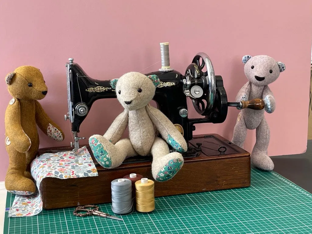 *DOWNLOAD* - Bentley Bear Pattern and Instructions A4 - 28cm when made