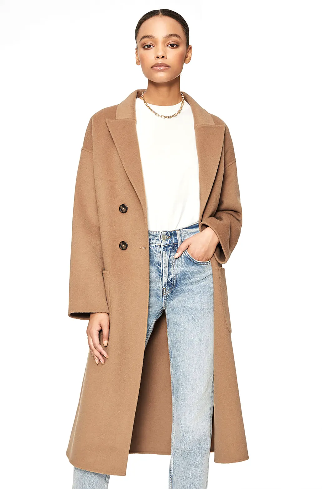 Dylan Coat in Camel
