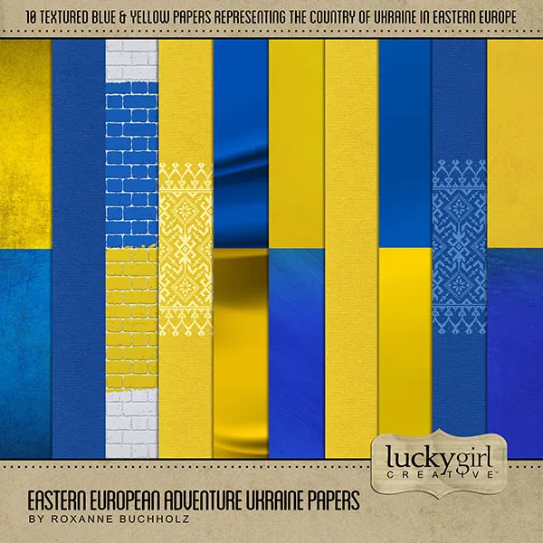 Eastern European Adventure Ukraine Digital Scrapbook Kit