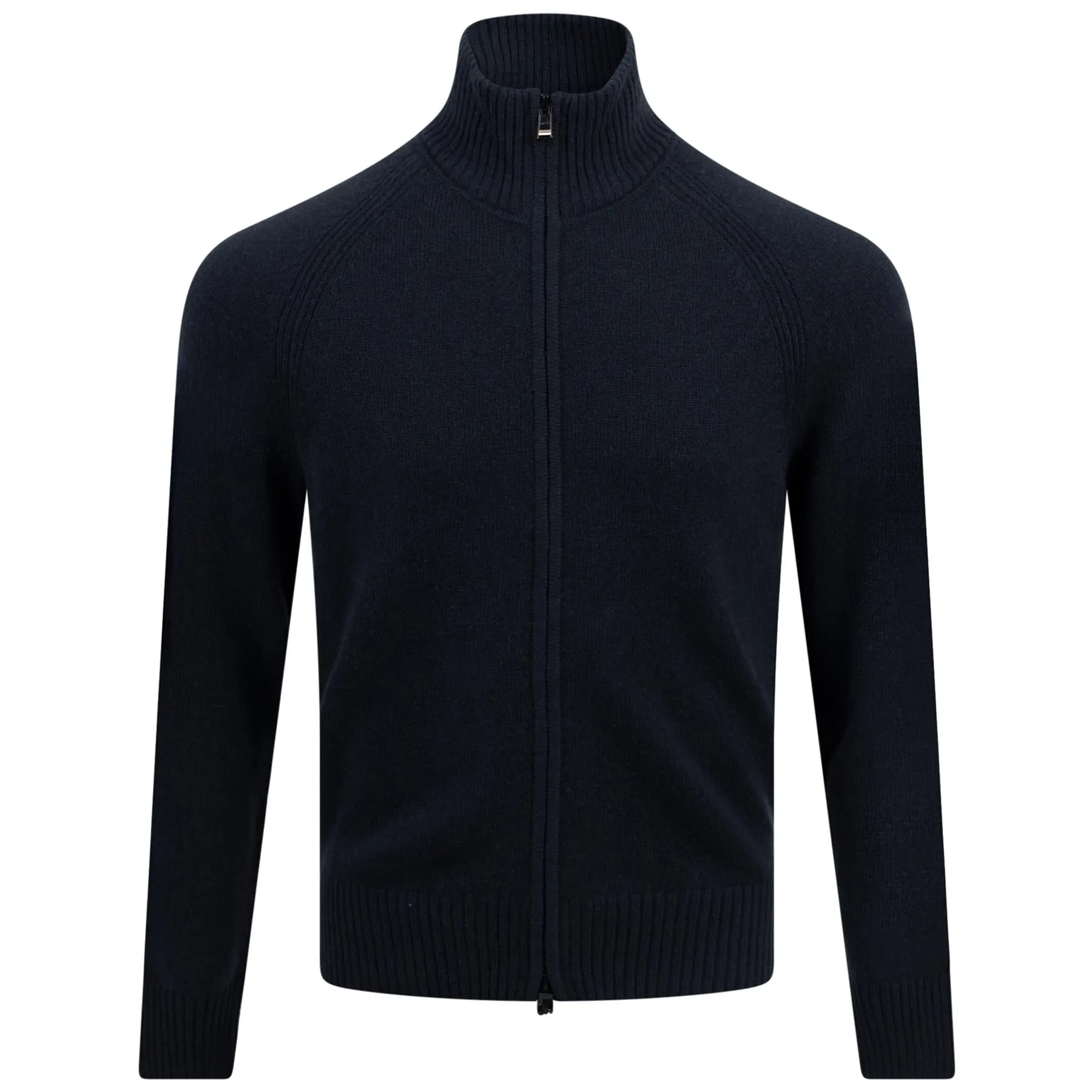 Elasso Cashmere Full Zip Mid Layer Dark Blue - W24