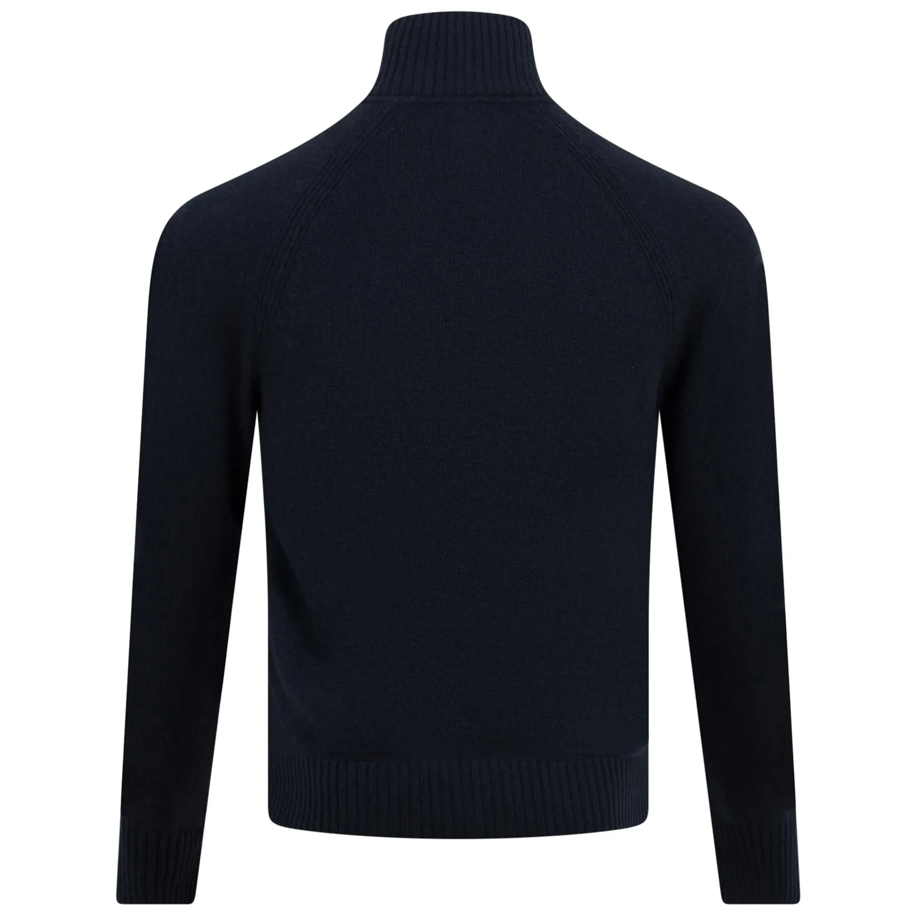 Elasso Cashmere Full Zip Mid Layer Dark Blue - W24