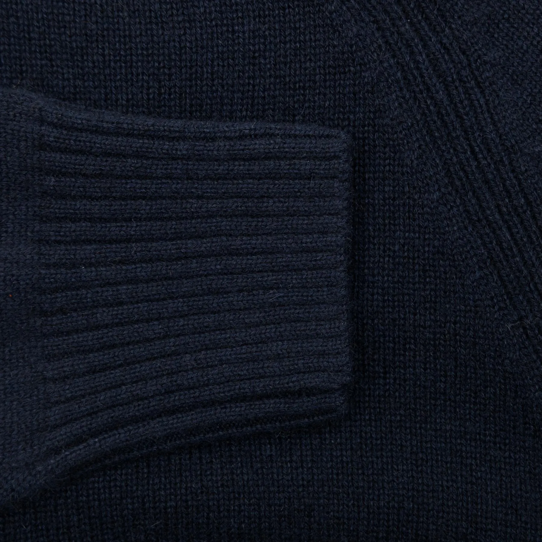 Elasso Cashmere Full Zip Mid Layer Dark Blue - W24