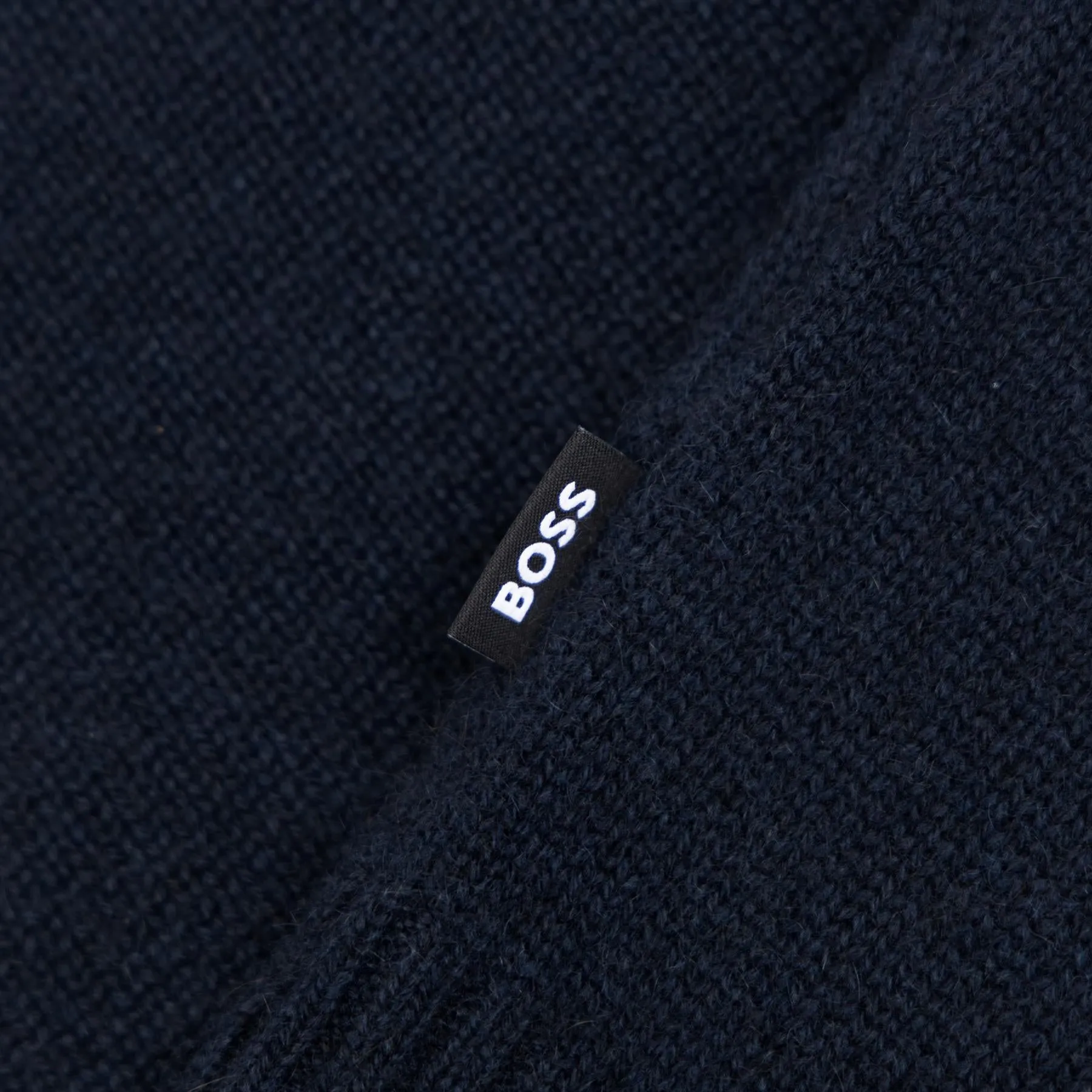 Elasso Cashmere Full Zip Mid Layer Dark Blue - W24