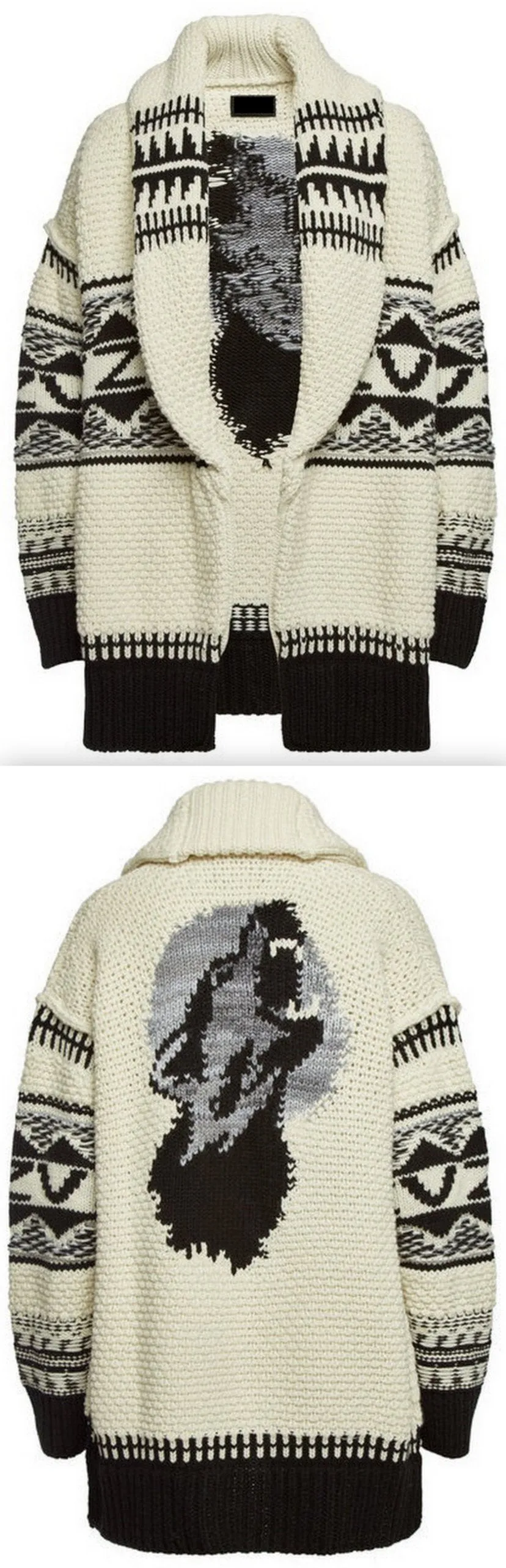Ella Mawc Cardigan with Wool
