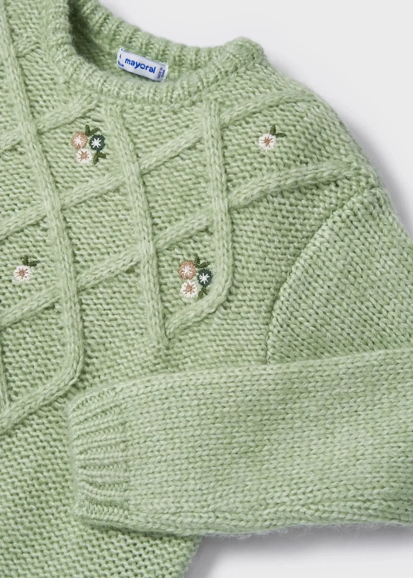 Embroidered Sweater Girl | Mayoral