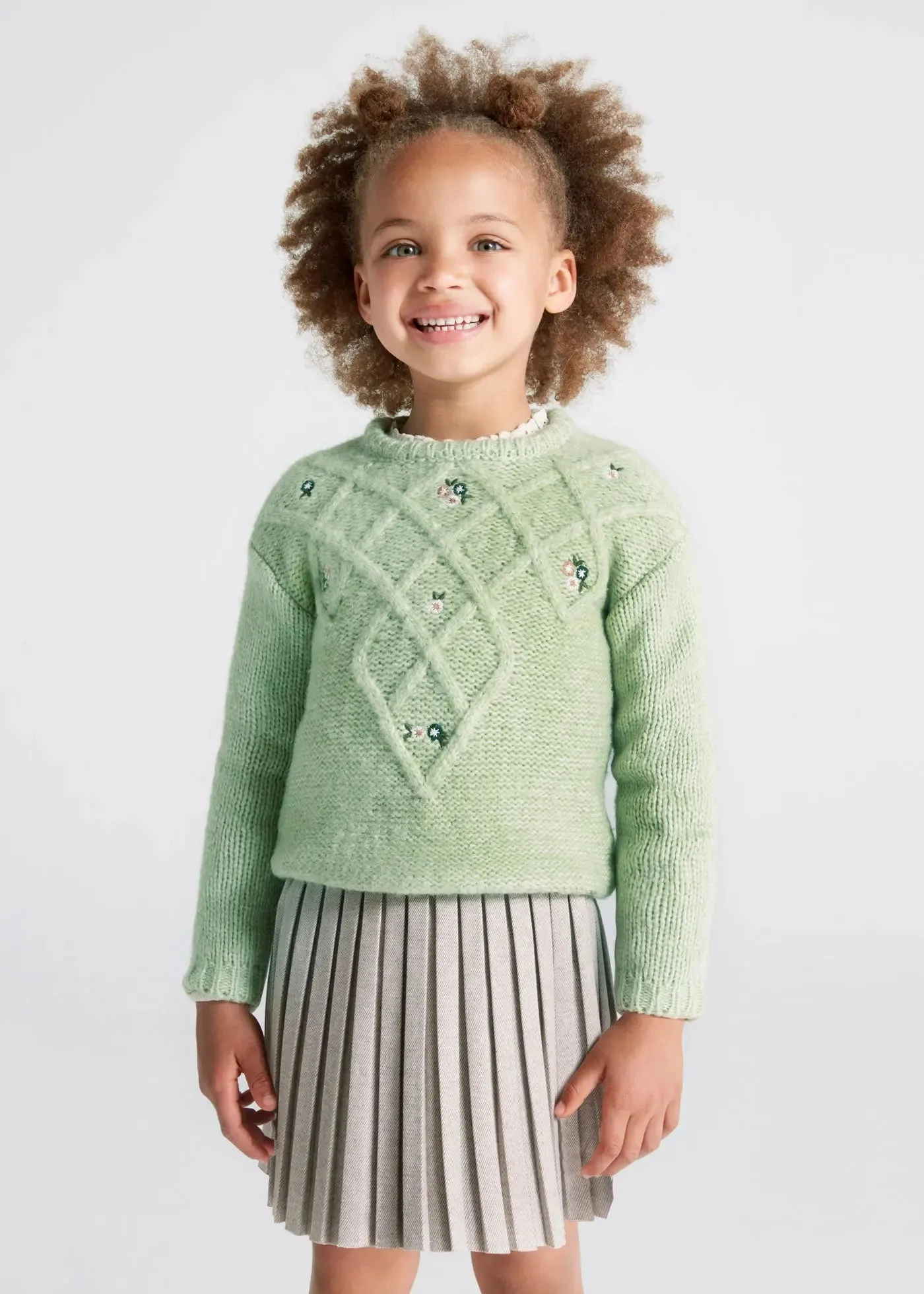 Embroidered Sweater Girl | Mayoral