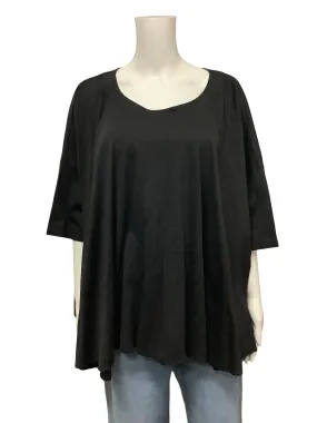 European Culture Tunic Short Sleeve Top Size: XS