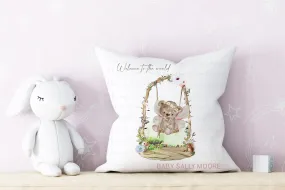 Fairy Bear on Swing Cushion