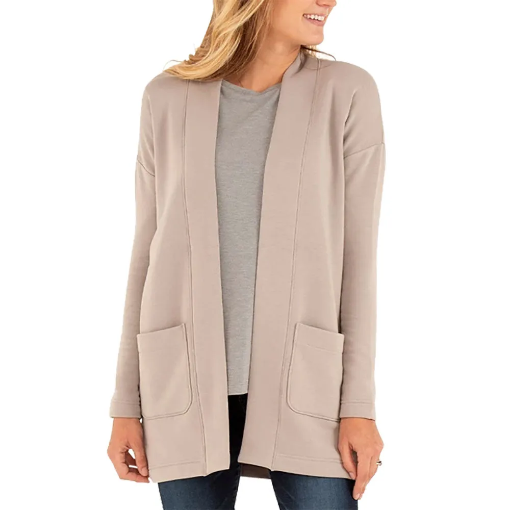 Free Fly Thermal Fleece Cardigan Womens Sweater