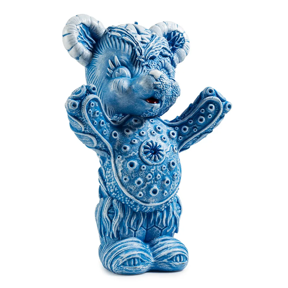 Free Hugs Bear Art Figure  - Blue Edition