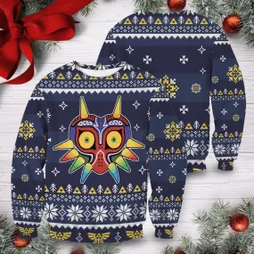 Giftngon - Majora's Mask Unisex Wool Sweater For Kids
