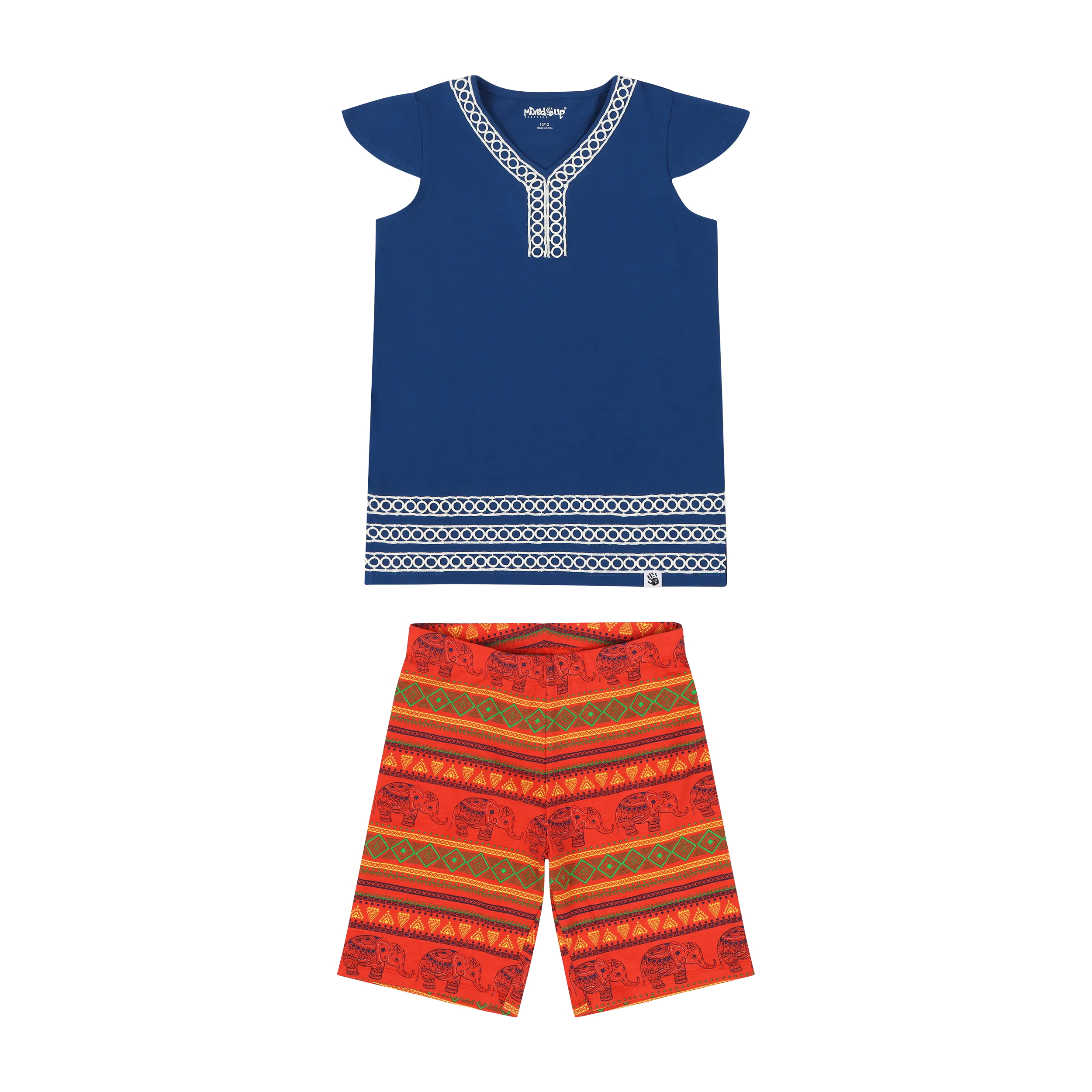 Girls Burda Tunic & Short Set