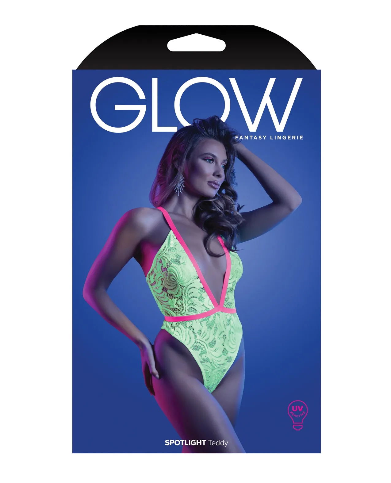 Glow Spotlight Teddy Neon Chartreuse L/XL