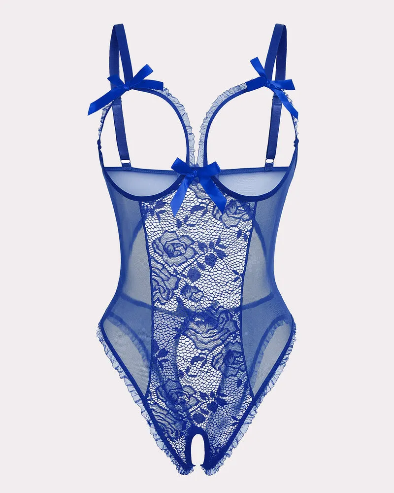 Halloween Lingerie Sexy Lace Mini Bodysuit