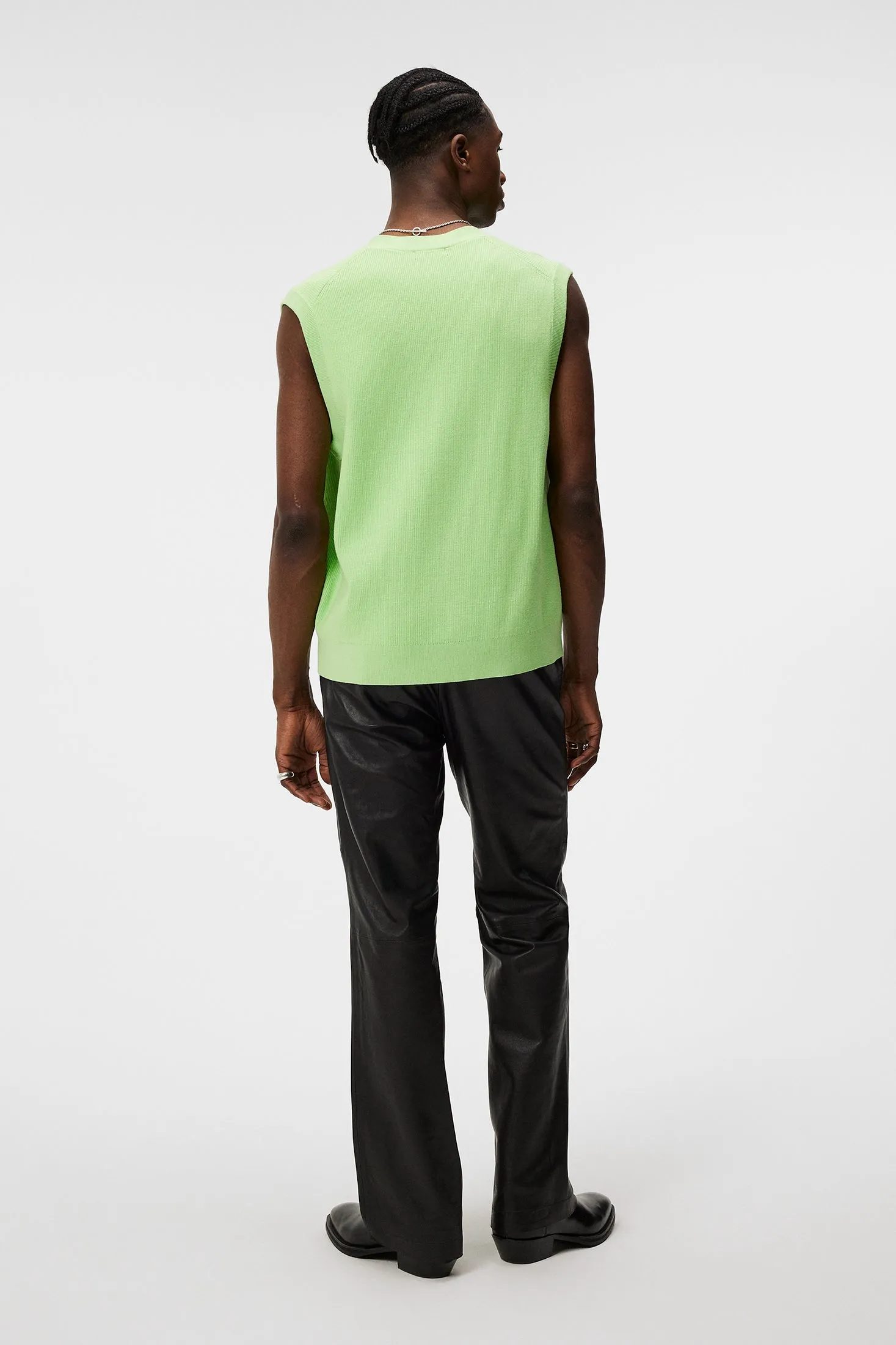 Hugo Cardigan Vest / Paradise Green