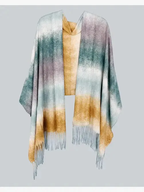 JC023501 Softer Than Cashmere Multicolored Ombre Scarf