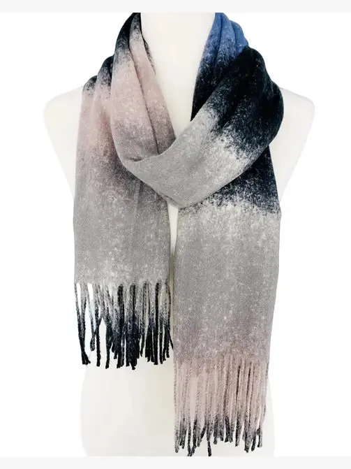 JC023501 Softer Than Cashmere Multicolored Ombre Scarf