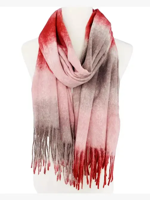 JC023501 Softer Than Cashmere Multicolored Ombre Scarf