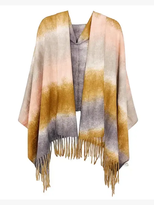 JC023501 Softer Than Cashmere Multicolored Ombre Scarf