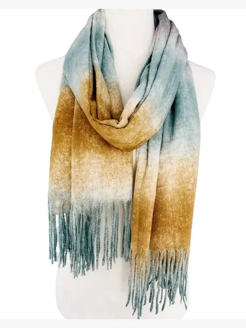 JC023501 Softer Than Cashmere Multicolored Ombre Scarf